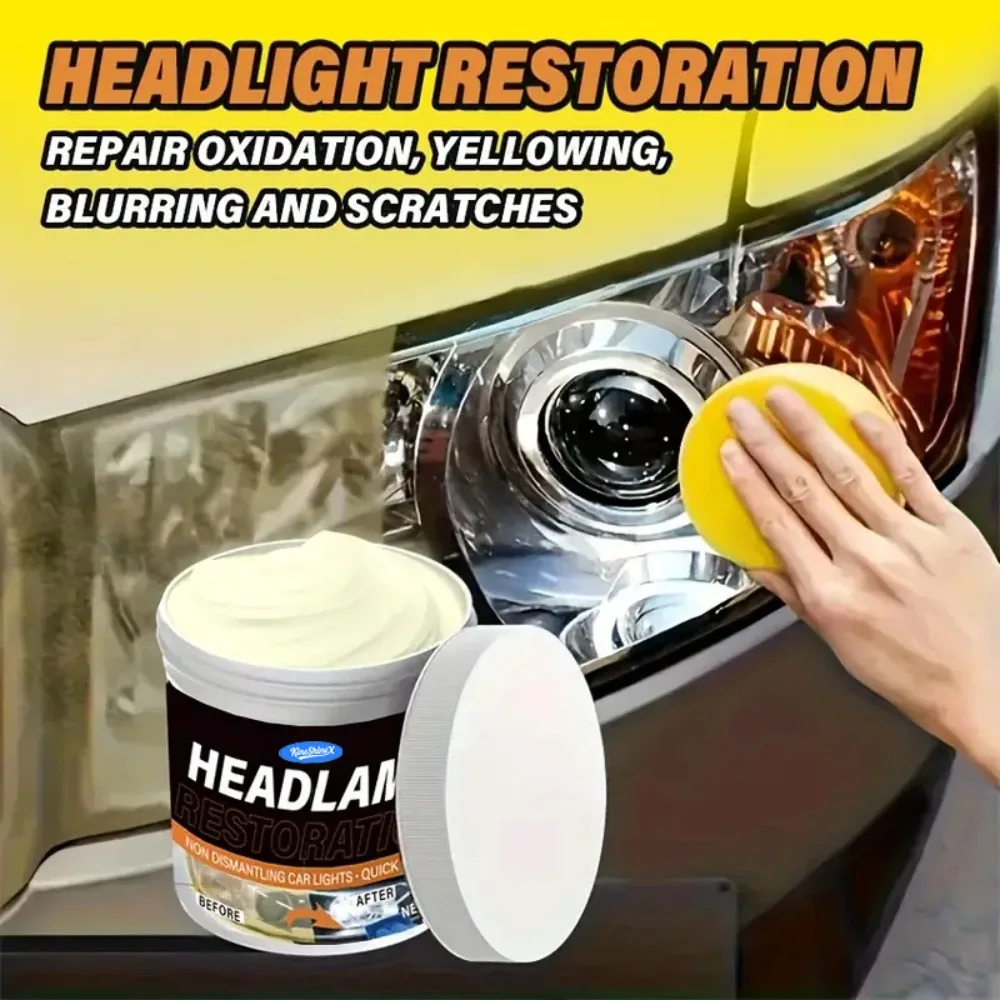 General Motors Headlight Polishing Repair Kit, used to repair yellowing, blurriness, oxidation, and scratches, improving travel