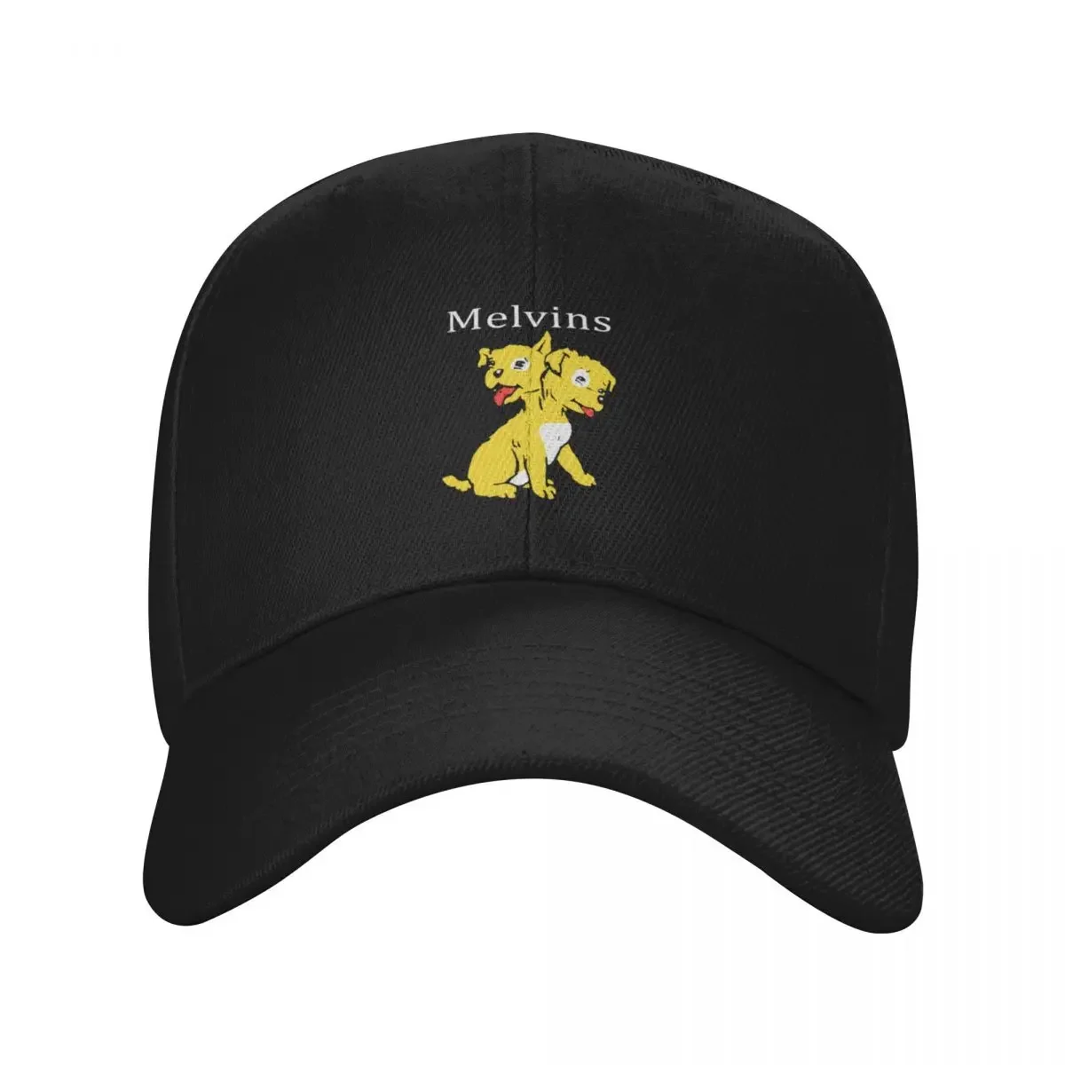 Melvins Houdini, Two Headed Dog Vintage Metal Baseball Cap birthday western Hat Women's Golf Clothing Men's