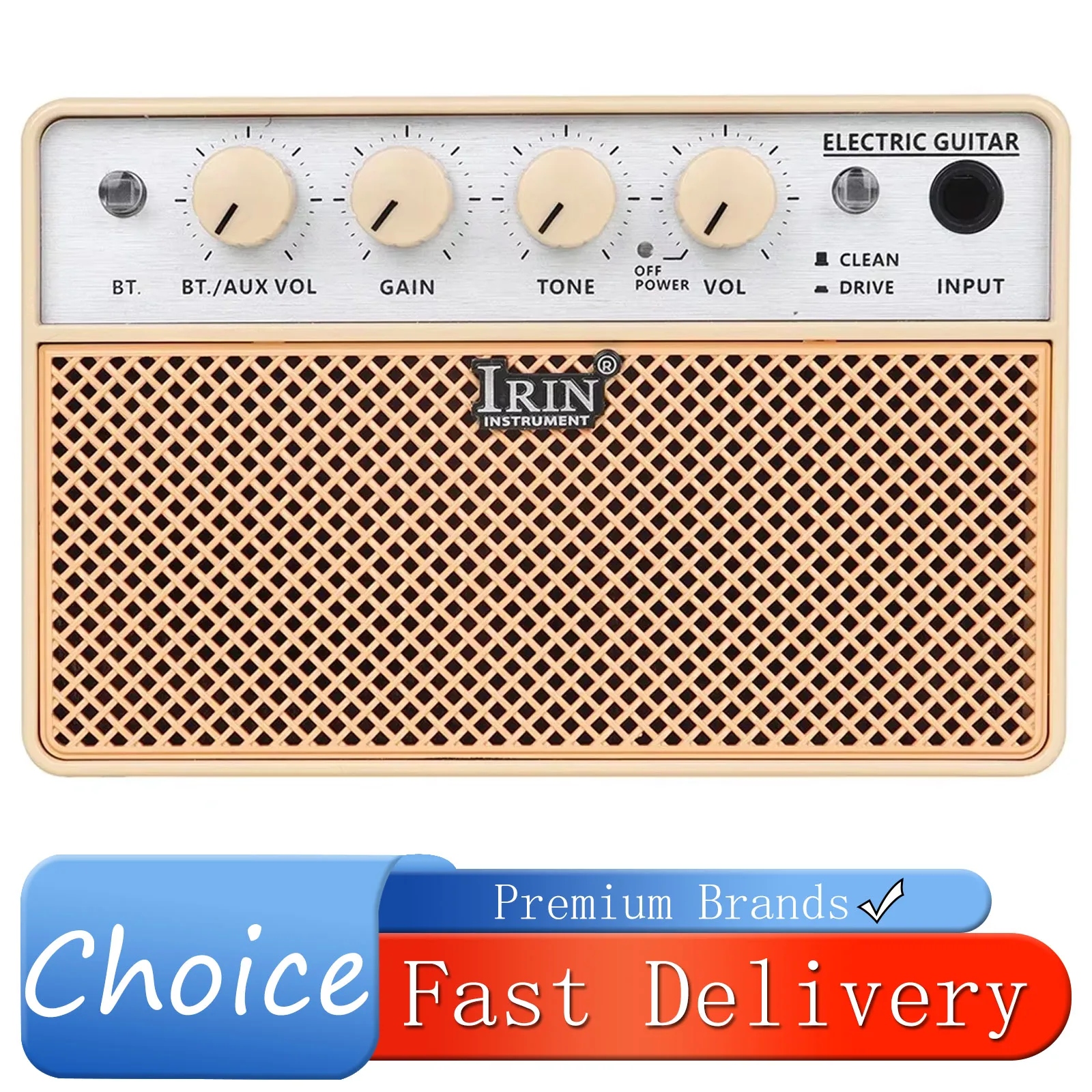 

IRIN Electric Guitar Audio Amplifier 10W Wireless Bluetooth Speaker Portable Professional Mini Amplifier Guitar Accessories