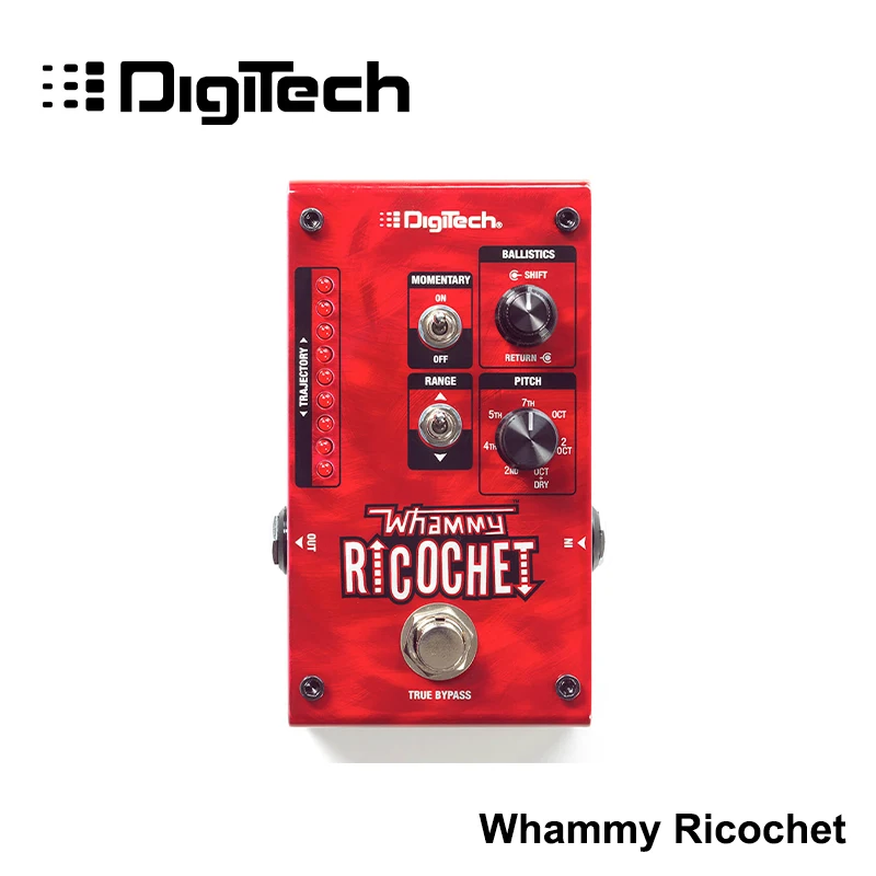 Pedal de efectos de guitarra Digitech Whammy Ricochet Pitch Shift