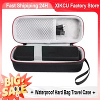 XIKCU Waterproof Hard Bag Travel Case Protective Speaker Box Anti Scratch Carrying Storage Bag For Anker Soundcore 2/3 Speaker