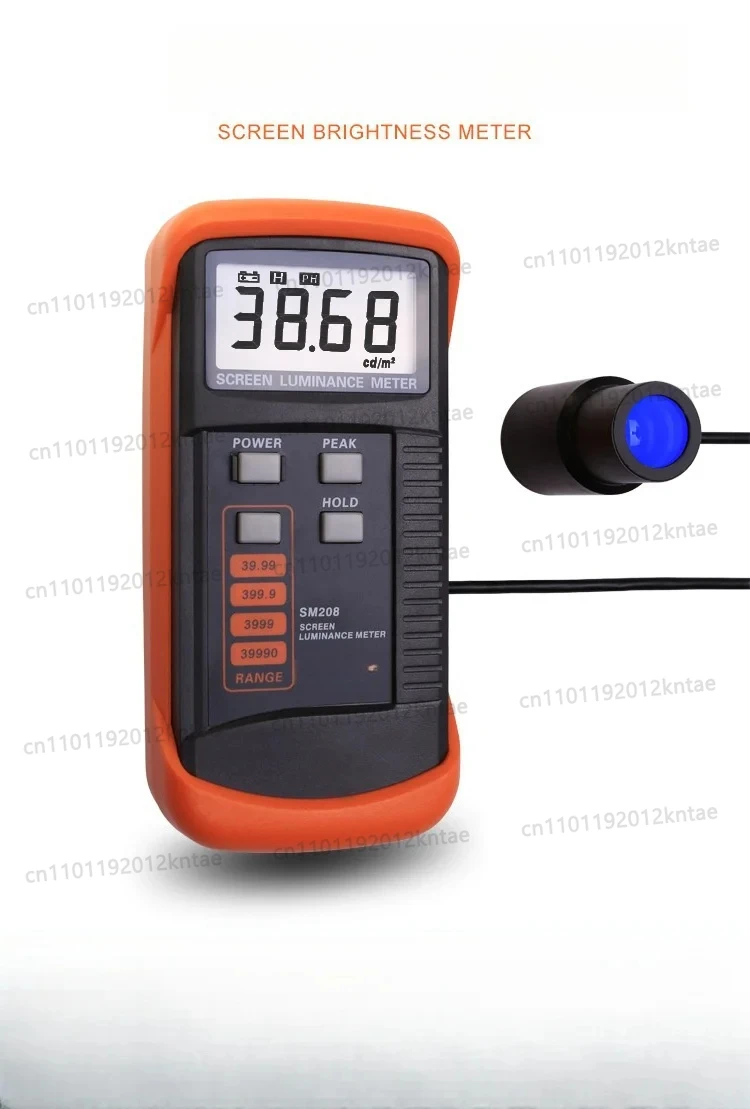 SM208 Digital Screen Luminance Meter Brightness Meter Screen Brightness Tester 0.01-39990 Cd/m Sm208