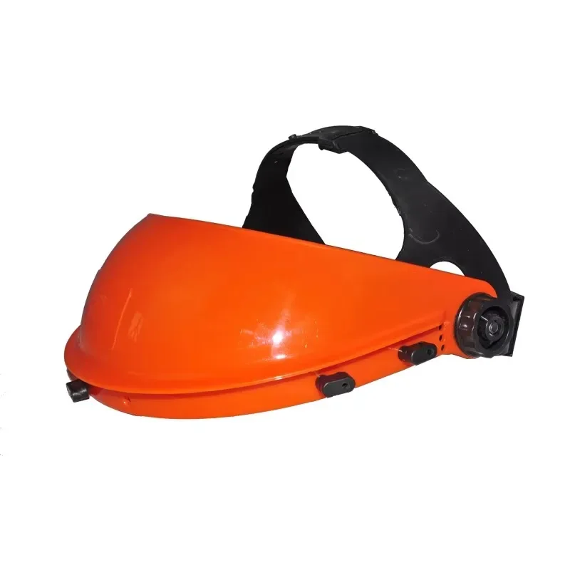 Maschera a pieno facciale in rete metallica Visiera protettiva Cappello per casco di sicurezza Per motosega Decespugliatore Maschera da lavoro di