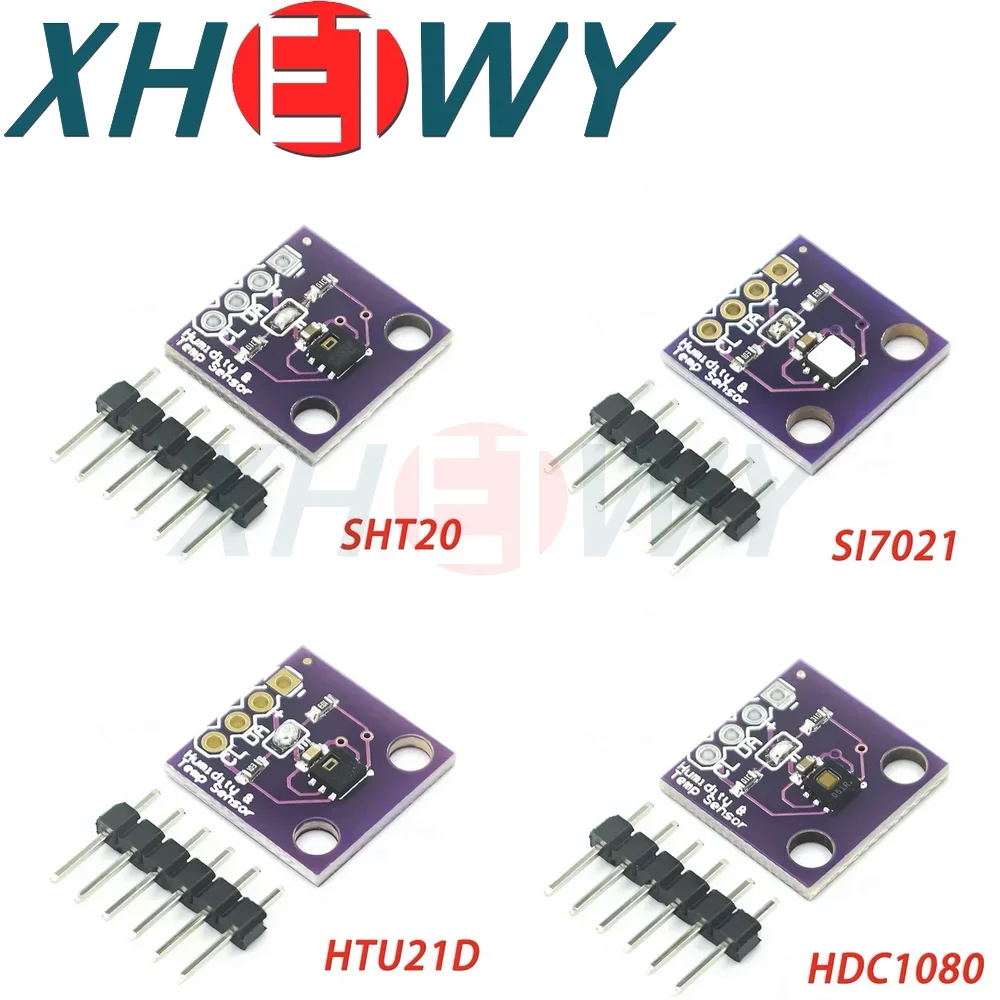 HDC1080 Si7021 SHT20 HTU21D module Low Power, GY-213V-HDC1080 High Accuracy Digital Humidity Sensor with Temperature Sensor