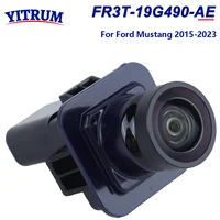 YITRUM FR3T-19G490-AE para Ford Mustang 2015-2023 cámara de visión trasera de estacionamiento inverso asistente de estacionamiento FR3Z-19G490-A