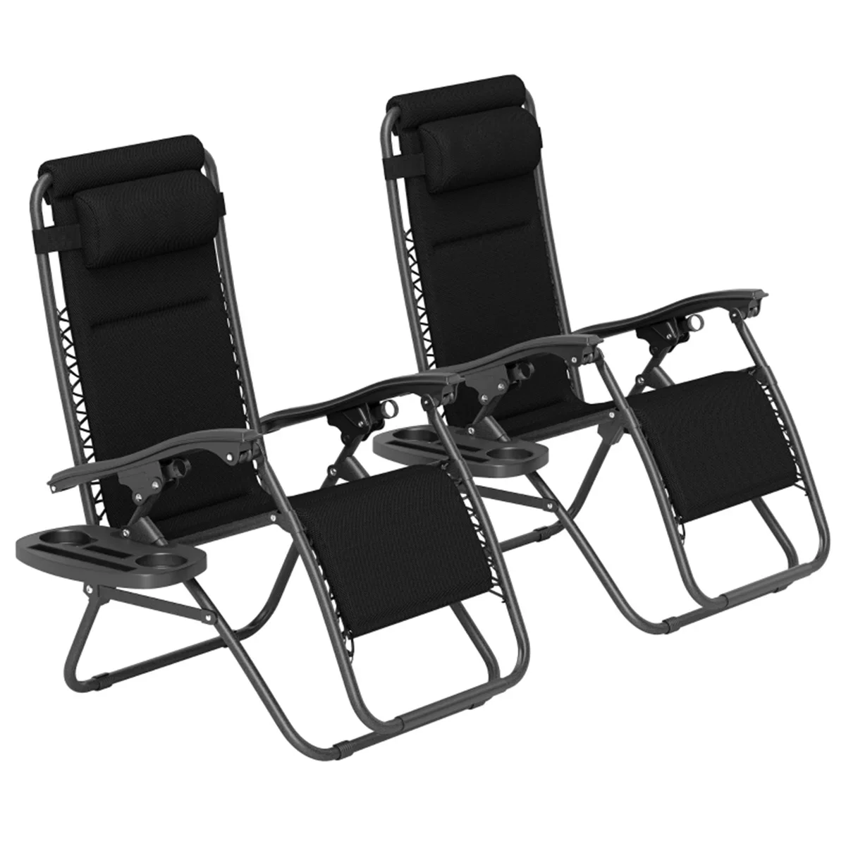 

Folding Lounge Chairs / beach chair Heavy-duty steel frame with powder coat for stable support outdoor furniture easy to install