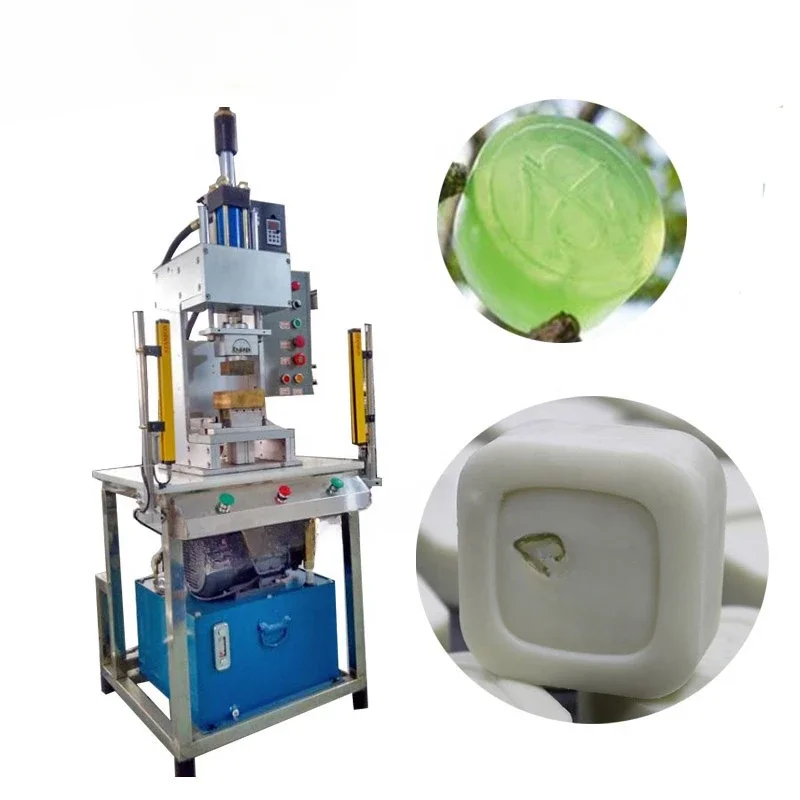 Soap logo press making mold forming machine soap printing machine