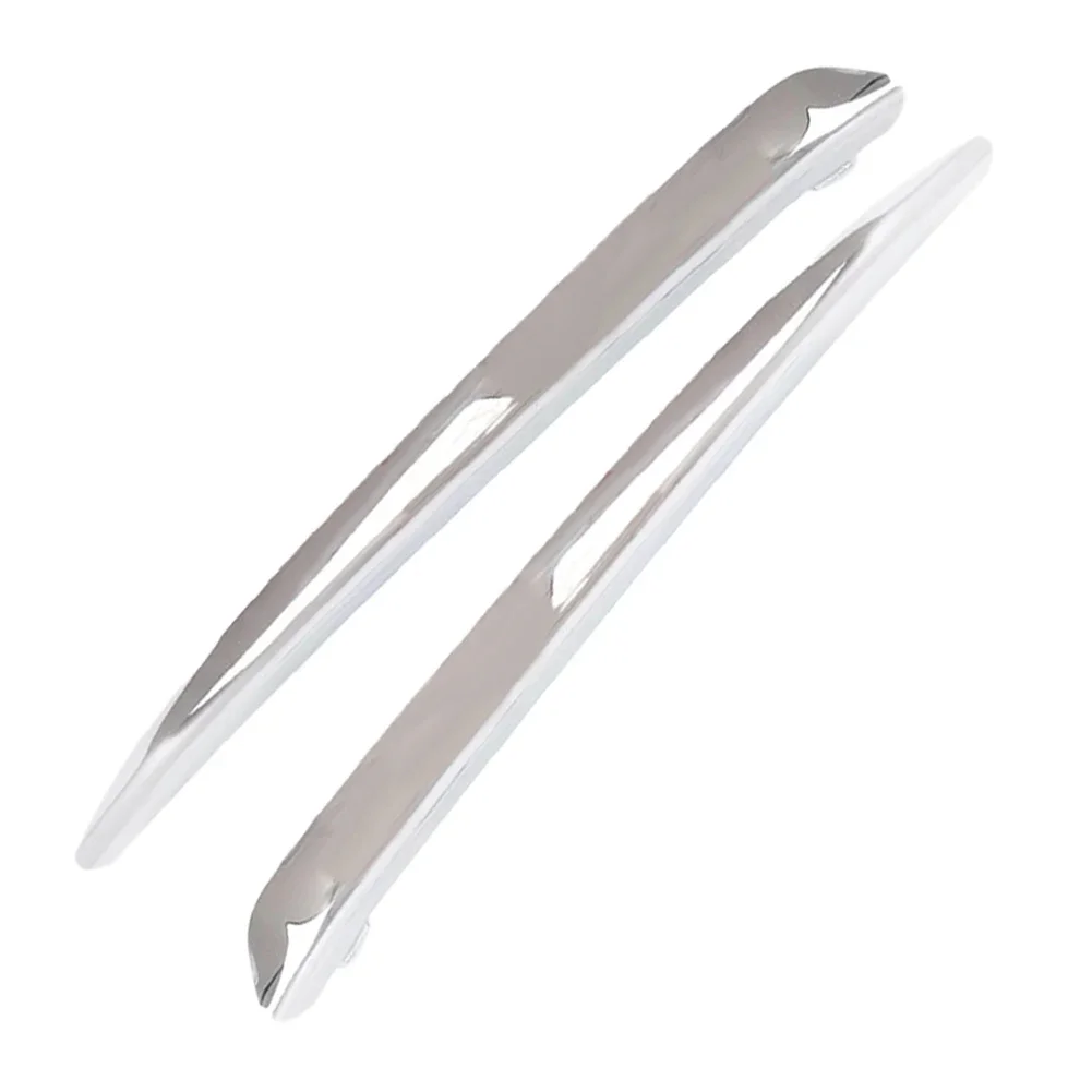 Front Bumper Cover Molding for Chevrolet For Suburban and For Tahoe 2015 2016 2017 2018 2019 2020 Direct Fit Replacement Pair view 6