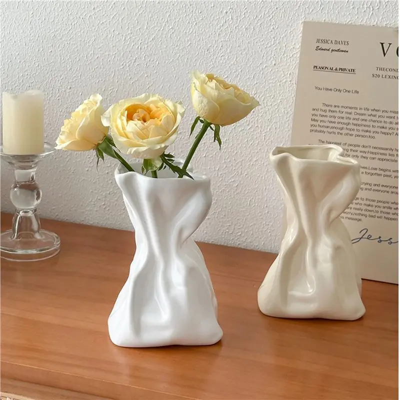 CX special-shaped ceramic vase ornament living room desktop home dining room decoration flower arrangement