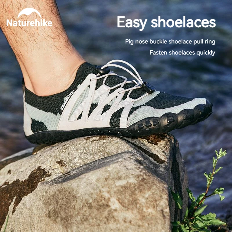 Naturehike-أحذية الخوض المانعة للانزلاق ، أكوا ، الشاطئ ، التجفيف السريع ، الرياضات المائية ، المنبع للصالة الرياضية ، الشاطئ ، الغوص ، الصيد ، أحذية السباحة
