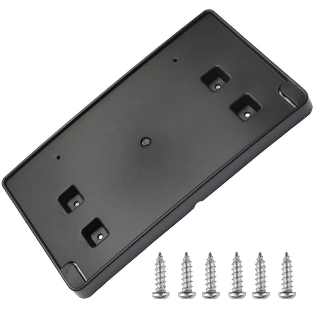 Car Front bumper License Plate frame Bracket For Jeep Wrangler JL JLU Gladiator JT 2018-2024 68295610AA ‎68293738AA CH1068150