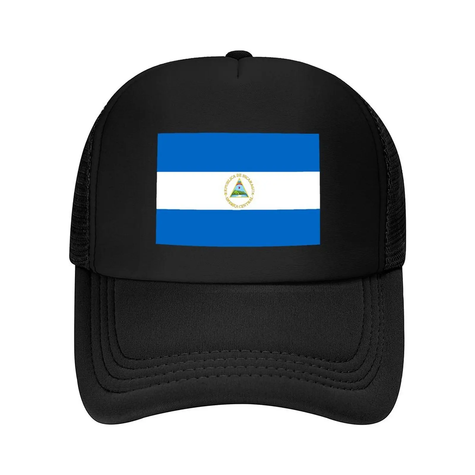

Flag of Nicaragua Baseball Cap Hat men beach hat Golf Hat Man Visor Men's Hats Women's