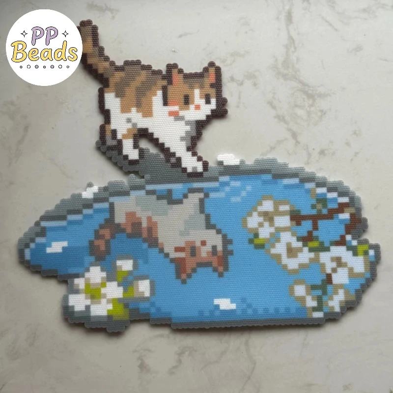 

2000pcs 2.6mm Mini Fuse Beads Kit, Hama Perler Beads Set for Kids Creative Art, Preschool Handmade Activities DIY Puzzle Craft