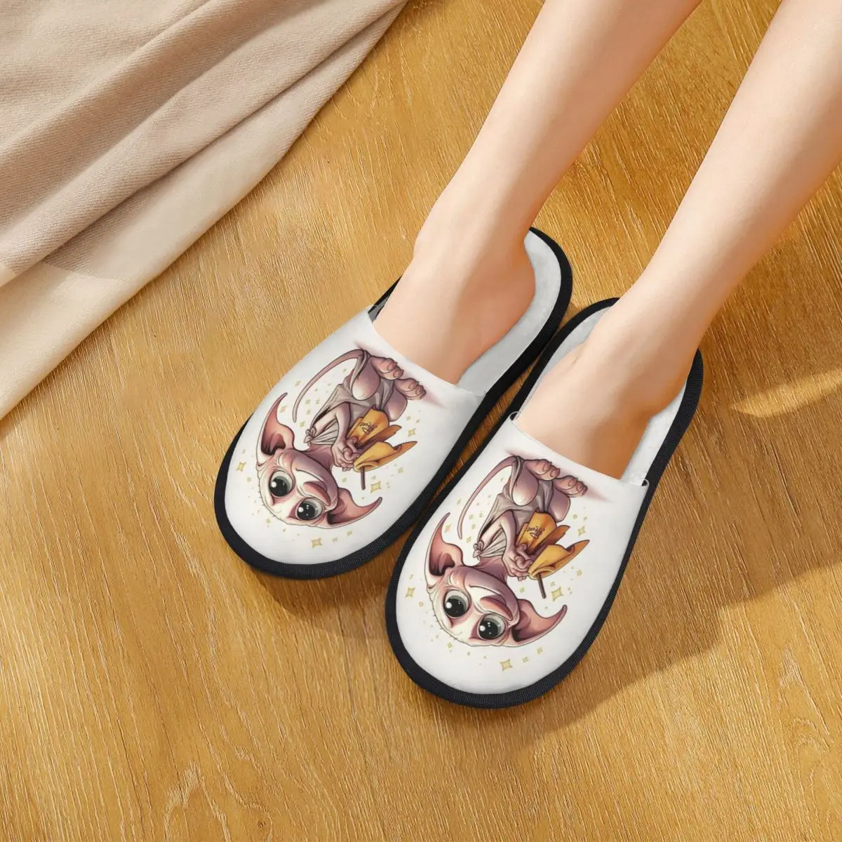 Witchcraft And Wizardry Cartoon Cosplay School Magic Witch Wizard Movie Slippers Memory Foam House Slipper Bedroom Fluffy Shoes