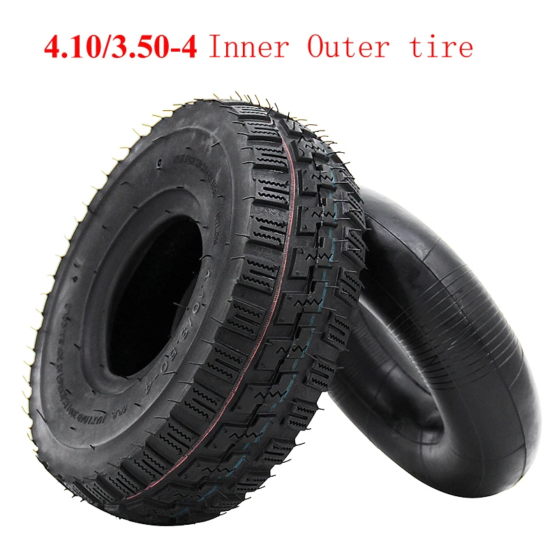 Meerdere opties10 inch 4.10/3.50-4 Band 4.10-4 Banden Binnenband voor Elektrische Driewieler Trolley elektrische scooter magazijn auto