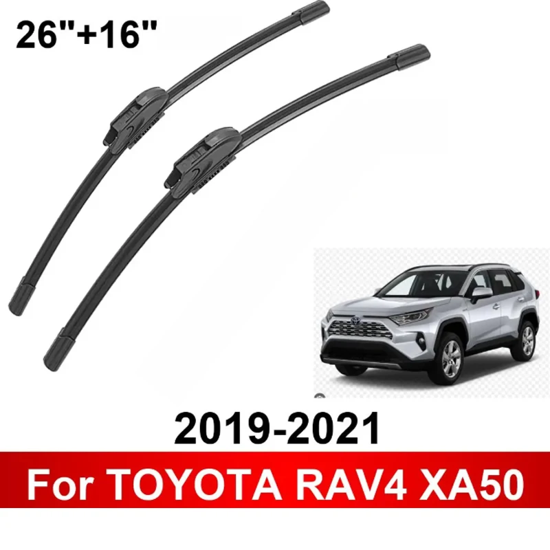 

2PCS Car Wiper For TOYOTA RAV4 XA50 2019-2021 Front Wiper Blades Brushes Auto Accessories 2019 2020 2021