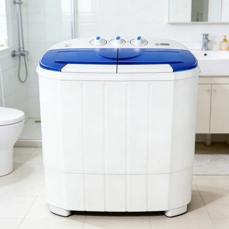 

Бытовая стиральная машина с двумя баками, двойного назначения, мини-стиральная машина для квартиры, портативная стиральная машина