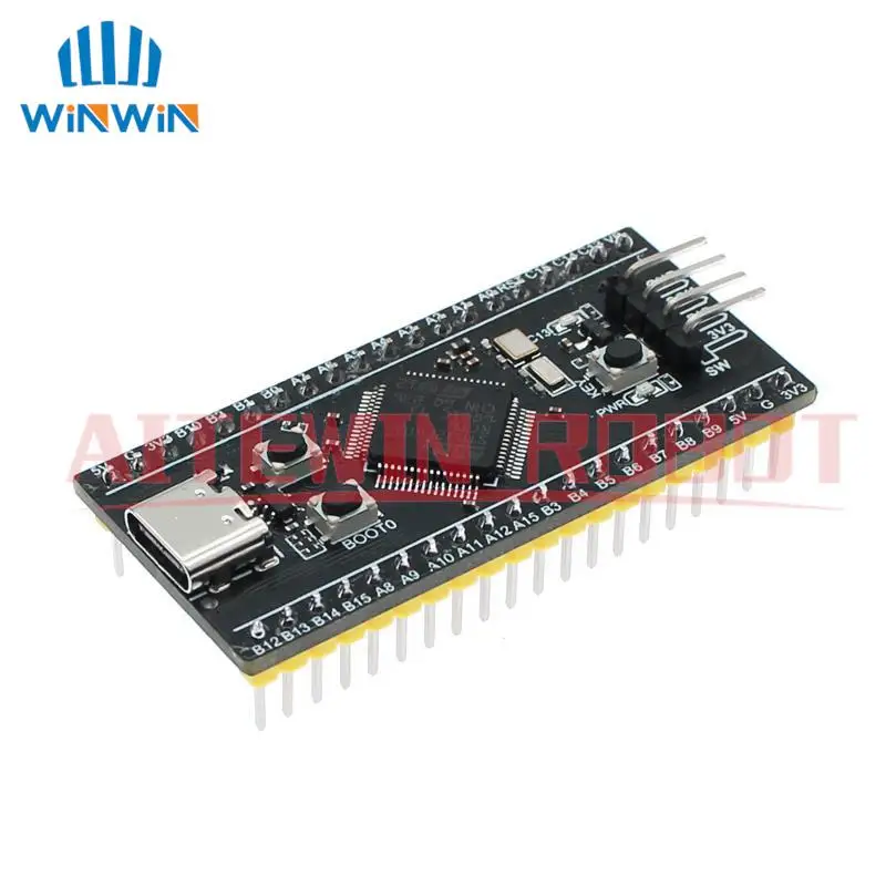 STM32F401RCT6 الحد الأدنى لوحة تطوير النظام STM32 ARM الأساسية لوحة تعليمية وحدة منفذ Type-C