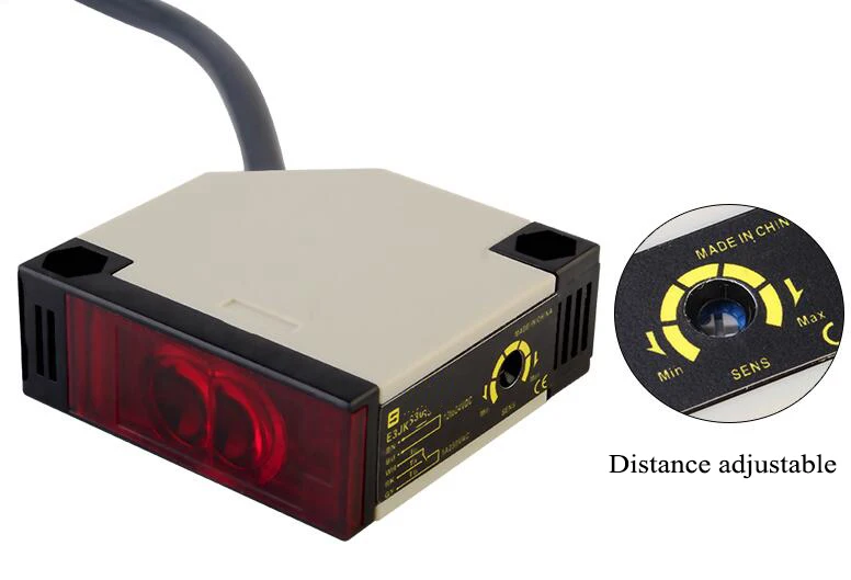 30cm Diffusive Photoelectric Switch Proximity Switch Sensor Photocell Object detector For Light Alarm System Garage