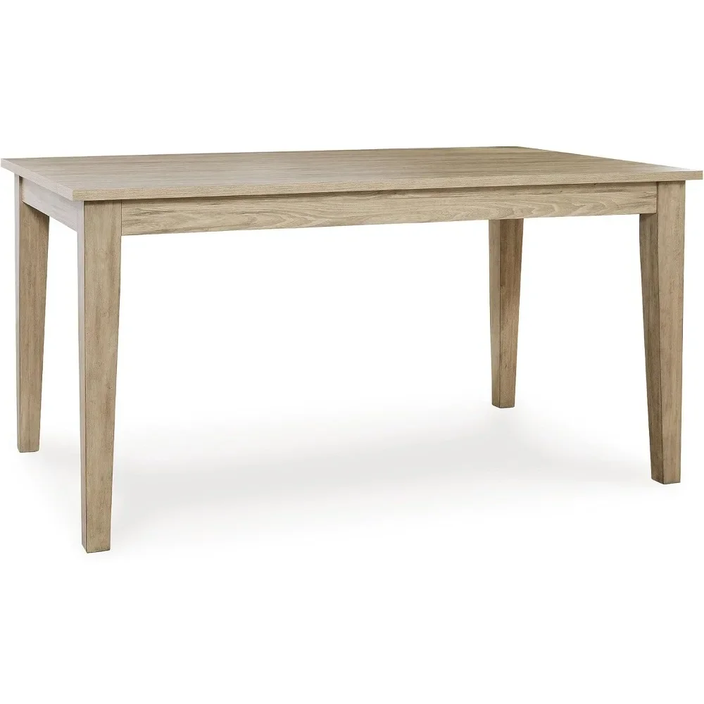 

Gleanville Contemporary Dining Table, Light Brown