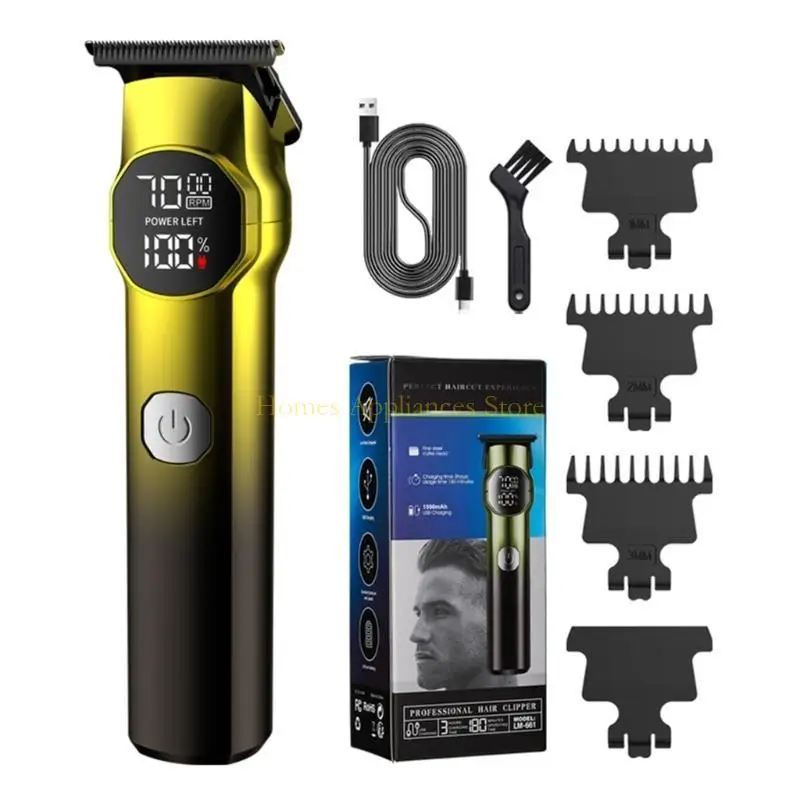 

D0AB Professional Hair Clippers для мужчин парикмахерские изделия и триммер Set Setless