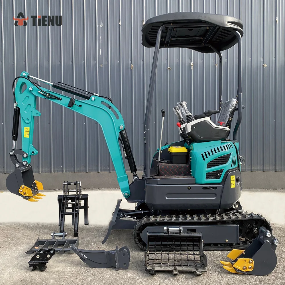 

Best Price 1.6Ton 2t Mini Excavator Are Used For Garden And Farm Projects Micro Digger Excavators Manufacturer Customize