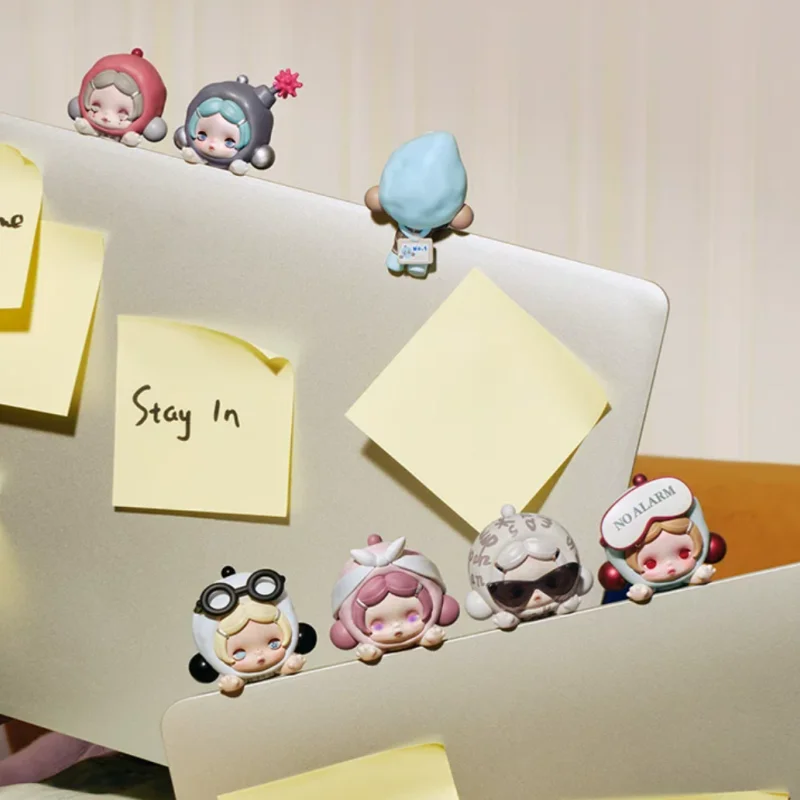 POPMART Sticker θ SKULLPANDA Dont Want Dont Want Series Figure Blind Box Toy Suitable for Monitor Car Screen Sticker Fan Gift