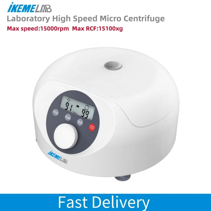 Ikeme Hoge Snelheid Centrifuge Hoge Kwaliteit Biologische Laboratorium Centrifuge 15000Rpm Micro Centrifuge 0.2/0.5/1.5/2Ml Heet