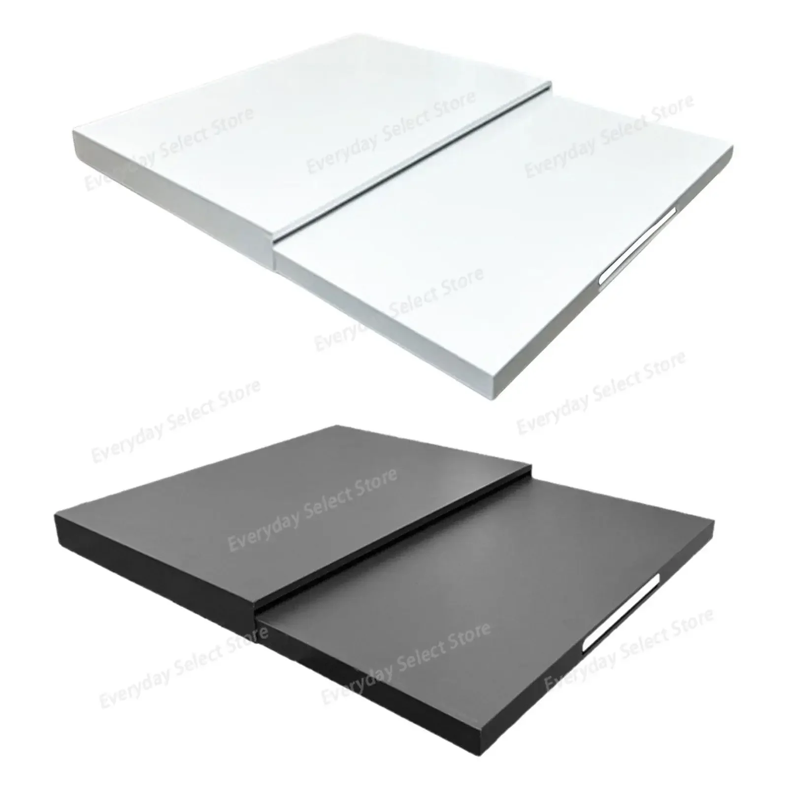 Carbon‑Steel Microwave‑Shelf, Multi‑Function Pull‑Out Organizer for Tableware and Household‑Appliance Storage