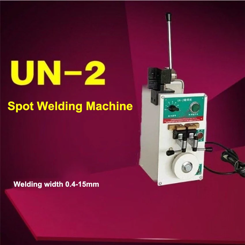 2KW UN-2 Mini Butt Welder Saw Blade Welding Machine Metal Steel Strip Butt Welders Steel Strip Butt Welding Machine 220V X16mm