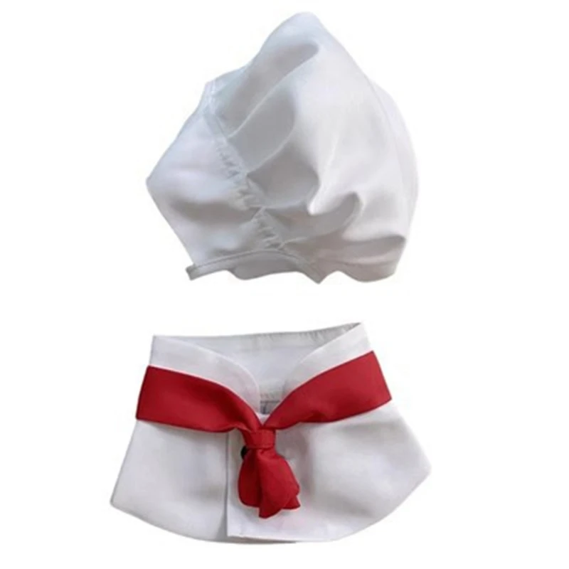 Cats Chefs Hat Suit Polyester Pet Clothing Pet Culinary Costume Charm Pet Apparel