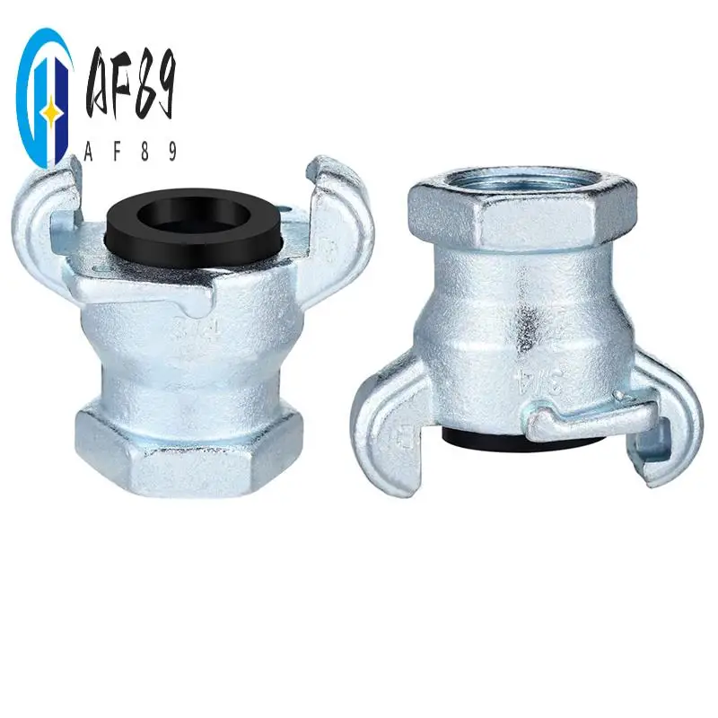 

AF89-4 комплекта NPT железный фитинг для воздушного шланга с 2 наконечниками, универсальная муфта Chicago, фитинг для внутреннего и наружного конца (3/4 дюйма, внутренний конец)