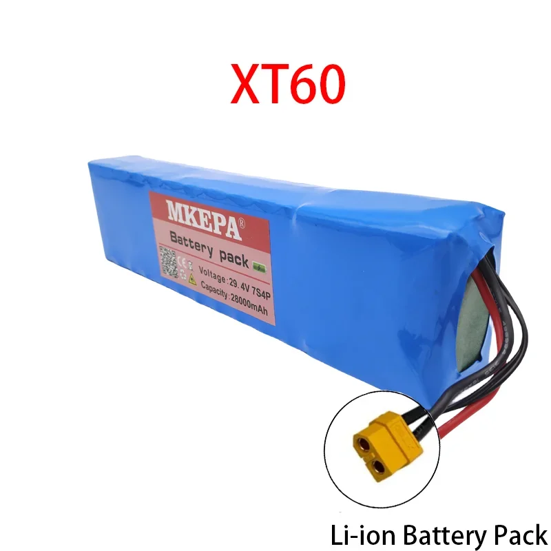 24 V 28Ah 7S4P lithium batterij Oplaadbare Batterij 29.4 v 18650 batterij power zetel BMS voeding + 29.4 v lader P108