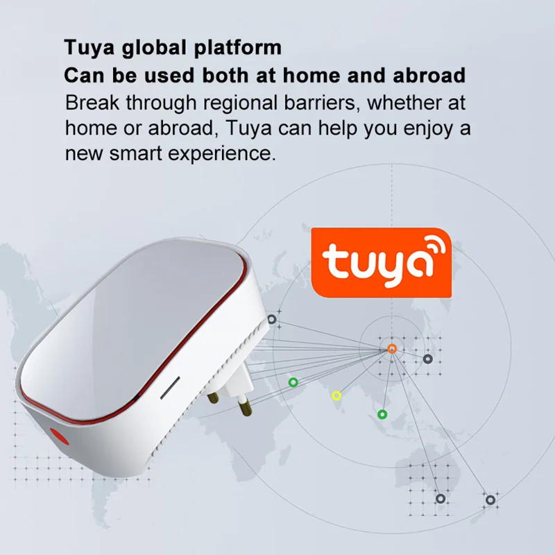 Tuya Zigbee 3.0 Bluetooth Ble Mesh Wifi Wireless Gateway Hub Bridge Automation Remote Control Smart Life 220V EU/US/UK Plug