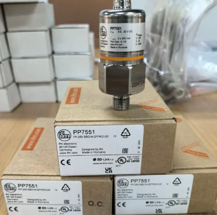 Pp7551 Electronic Switch Ceramic Measuring Cell 0-250bar G1/4 Male Thread Io-link Sensor New    Industrial