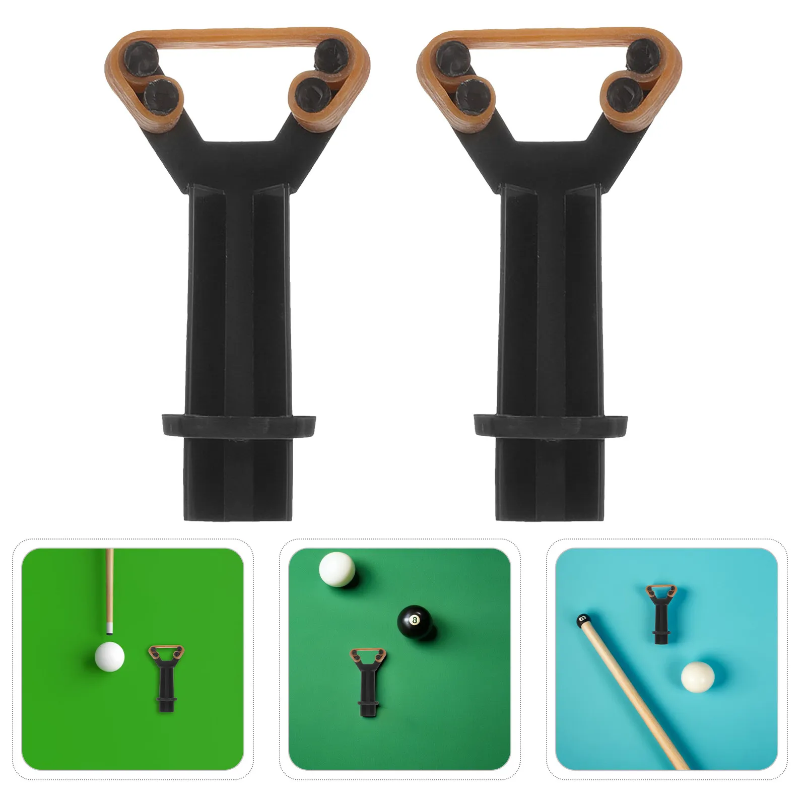 

5Pcs Y-Shaped Rubber Cue Tip Fastener 13Mm Pool Snooker Billiard Cue Tip Replacer Secure Glue Press Tool Enhanced Shot Accuracy