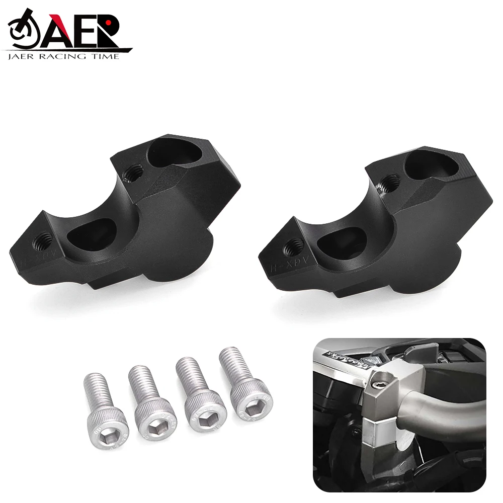 

Motorcycle Aluminum Handlebar Risers Height up Adapters For Honda X-ADV750 XADV 750 XADV750 2017-2018