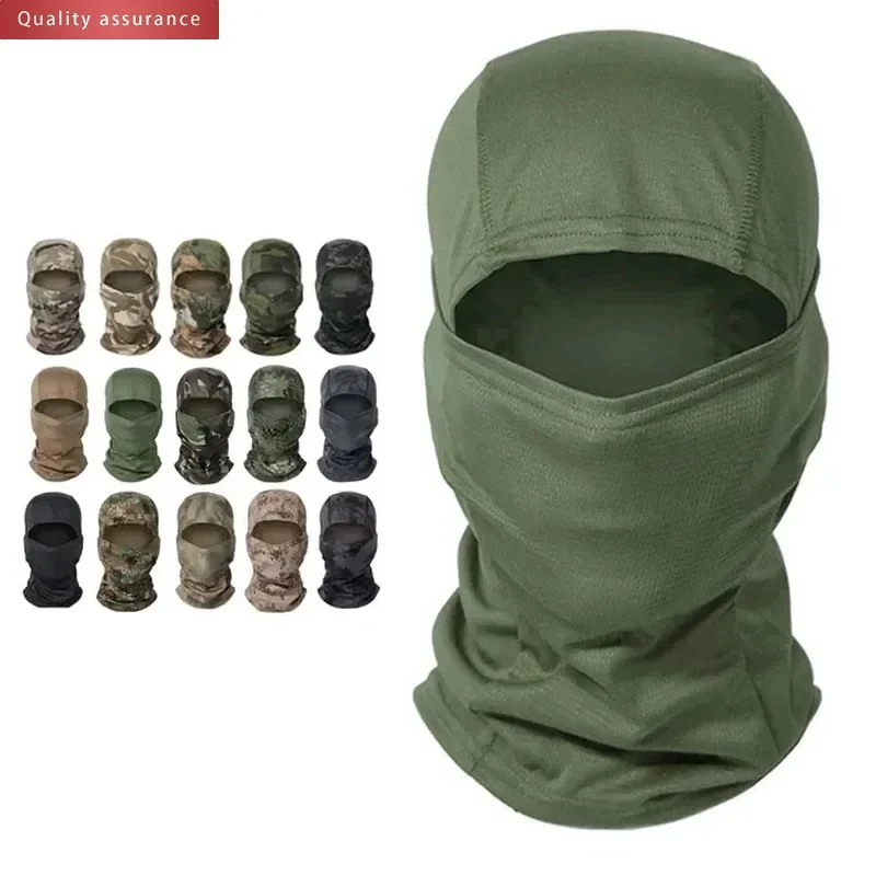 Outdoor Cycling Visor Military Hood Windproof Full Face Mask Hunting Hiking Military Warm Ski Scarf Camouflage Balaclava