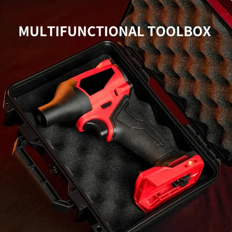 آلهة كهربائية لمروحة ميلووكي Turbojet Xl 140,000RMP متعددة الوظائف مروحة صغيرة قوية مروحة غسيل السيارات مع بطارية وشاحن #6