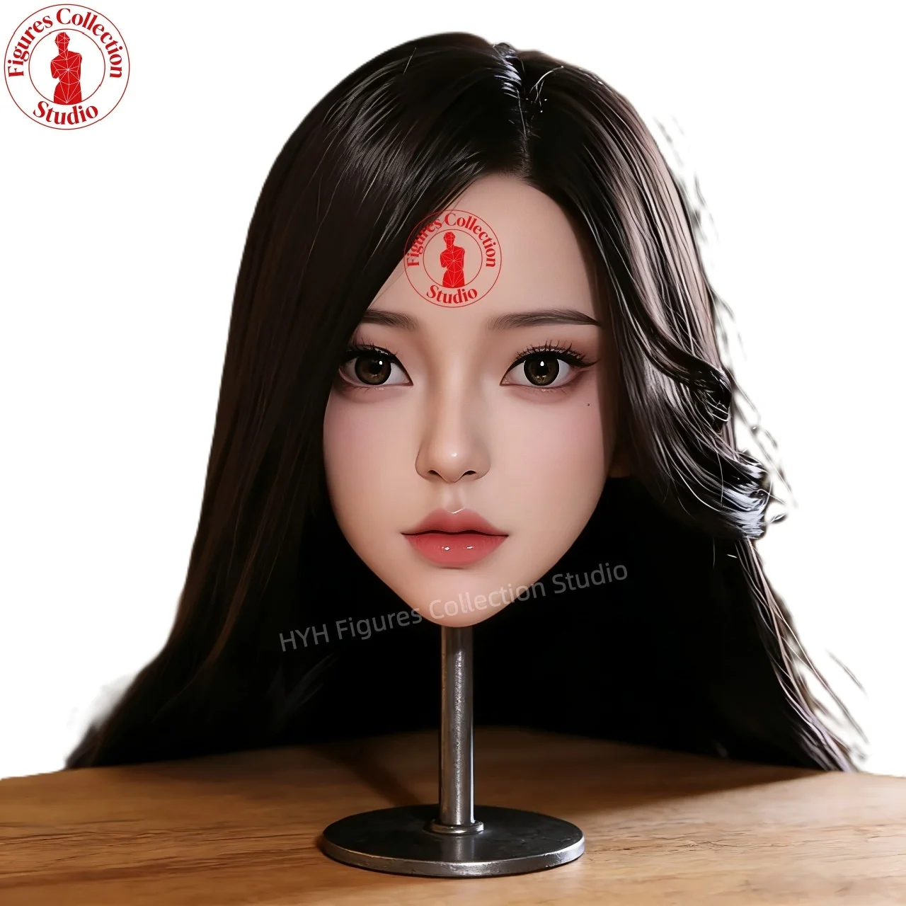 

Манекен головы Artisan Makeup Head HYH-SHB-TS-0025 в натуральную величину, интерфейс M16, ультрареалистичный для причесок, украшений, фотографии