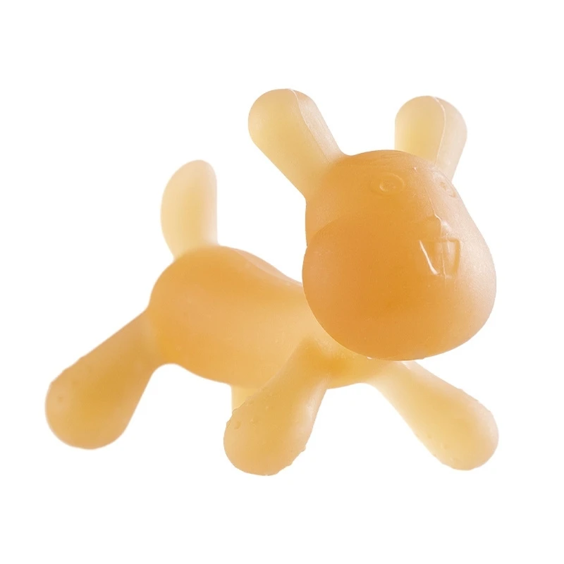 

Soft Chewing Toy Cartoon Nursing Pendant Ornament Toddlers Teether Chewable Toy