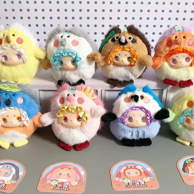 جميل إيما بيرد الهروب سلسلة صندوق أعمى اللعب حقيبة كروسبودي سر مفاجأة حقيبة Kawaii شخصيات كرتونية دمية معلقة ديكور هدية