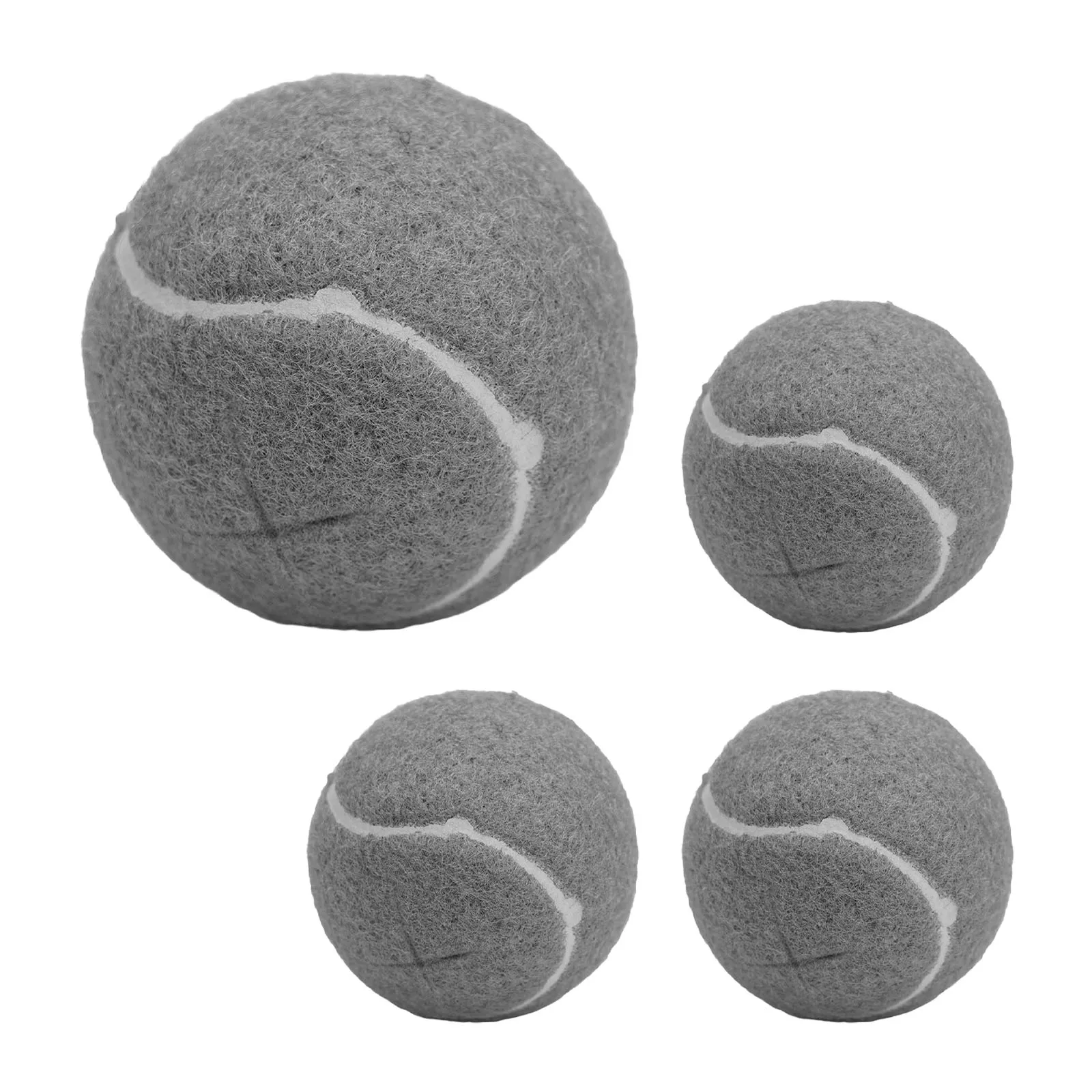 Tennis Tennis Ball 4PCS Desk Stool Leg Non-Slip Precut Rubber For Most Furniture Noise-reducing Easy To Install