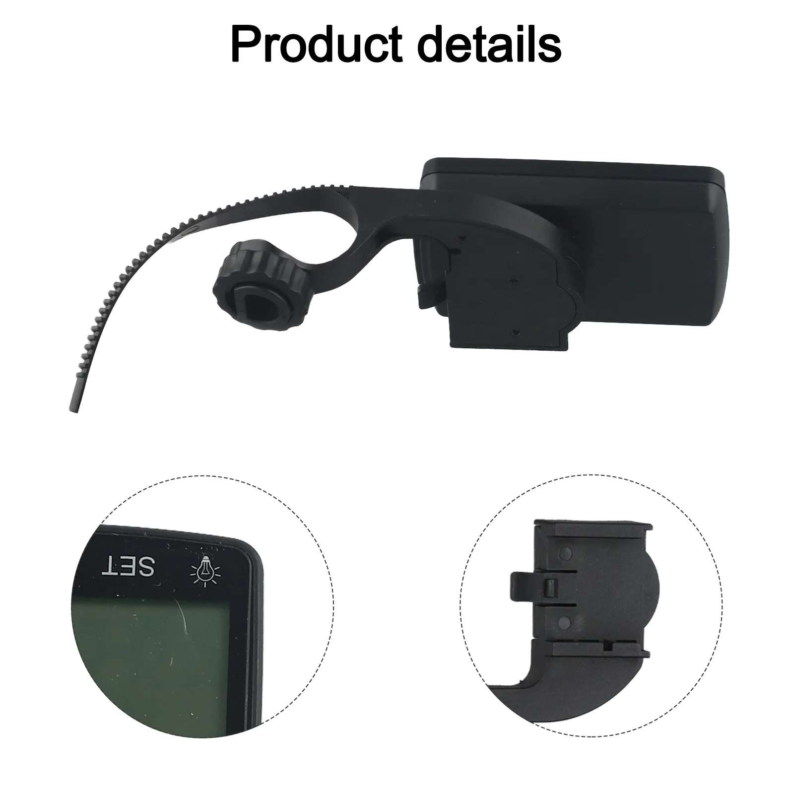 متوسط السرعة دراجة الكمبيوتر دراجة عداد المسافات وظيفة الاستيقاظ التلقائي شاشة عرض كبيرة تدابير بيانات ركوب الخيل