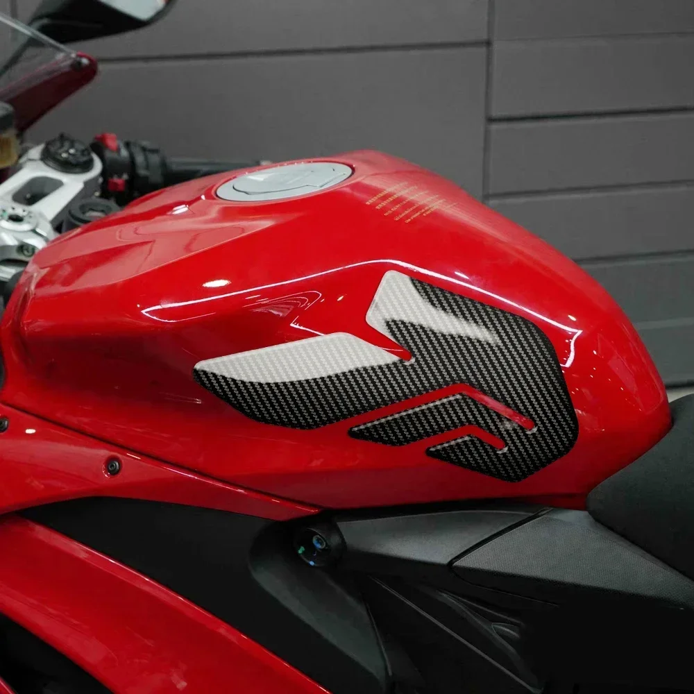 

for Ducati Panigale 899 959 1199 1299 V2 Motorcycle carbon side fuel tank anti-wear, knee protection, anti-skid protection stick