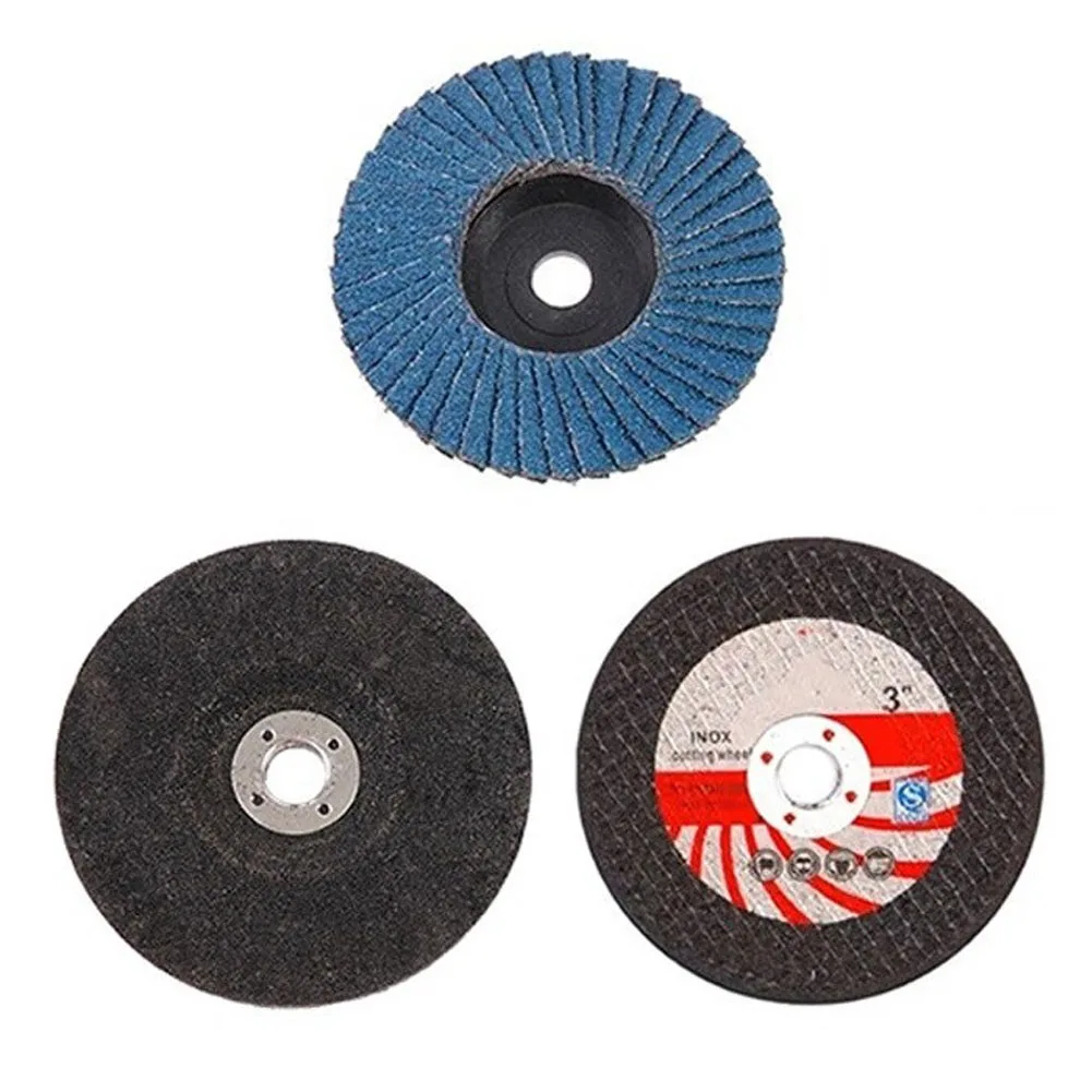 

3pcs 75mm 3 Inch Angle Grinder Attachment Cutting Disc Grinding Wheel Saw Blade For Glass Stone Polishing Disc For Angle Grinder