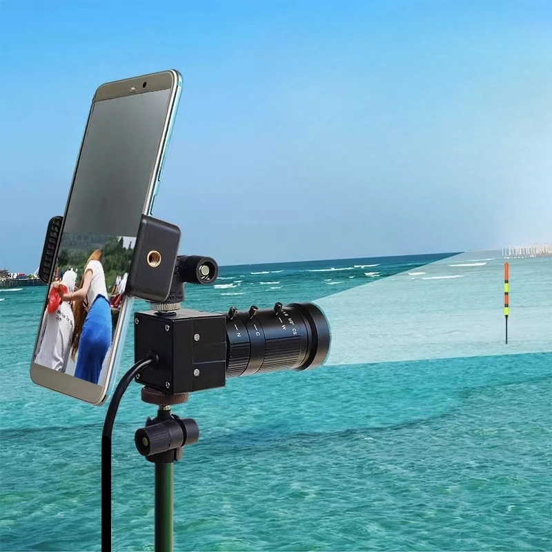 1080P HD Fishing Live Stream , Watch Float Drift Real-time Cam Starlight Low Light Waterproof Outdoor Angling