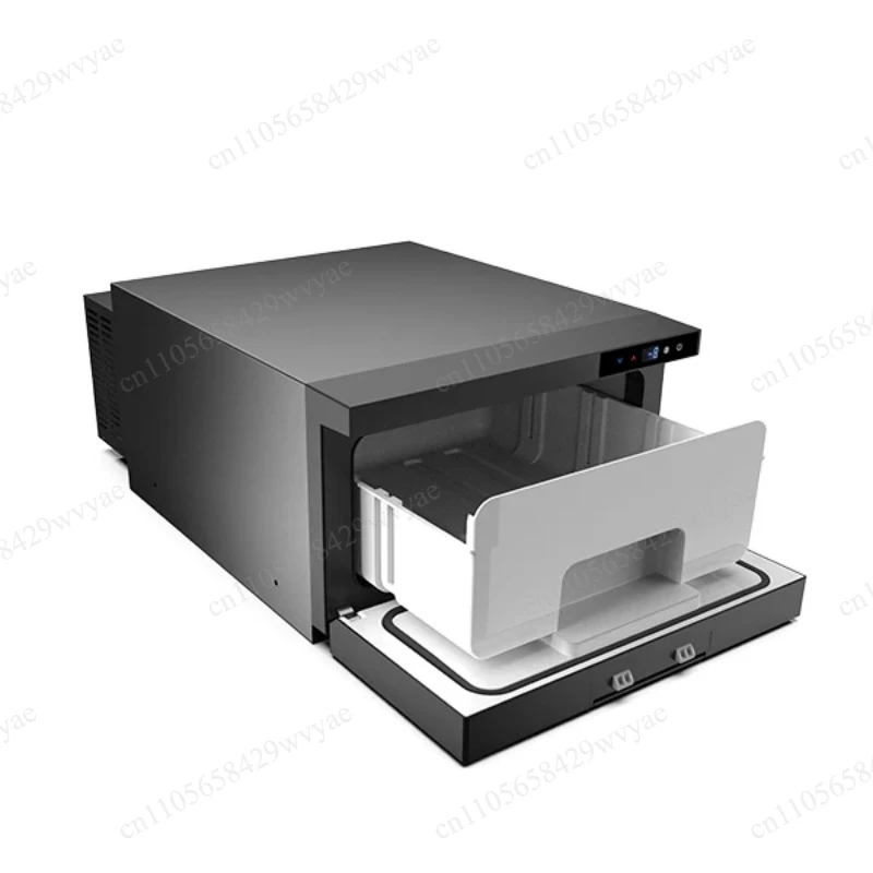 Drawer Type Compressor Car Refrigerator, 12V/24V DC Inverter, 21/28/40L Built-in Fridge for Camping Car