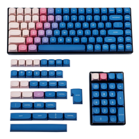 141 Night Sunset Keycaps MA Profile thick PBT For Mechanical Keyboard Filco 104 87 61 KBD75 YMD96 GK64 GK61