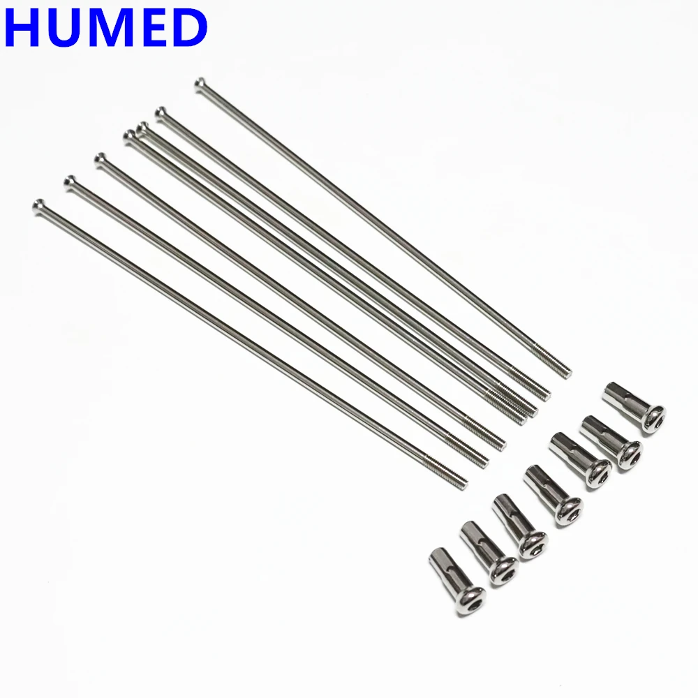 

40pcs/lot Customized 8G Diameter 4.0mm Straight Pull Motorcycle Spokes 304 Stainless Steel Material Motocross Wheel Spokes